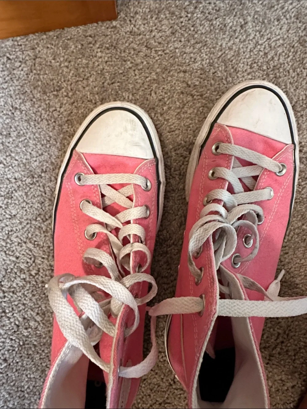 Converse Pink High-Top Canvas Sneakers